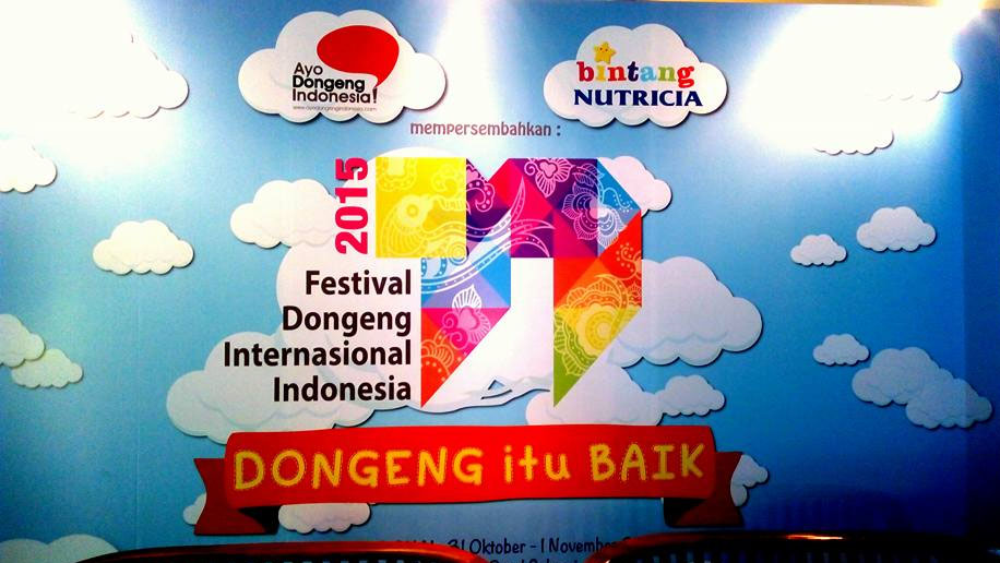 Banner Festival Dongeng Internasional Indonesia 2015